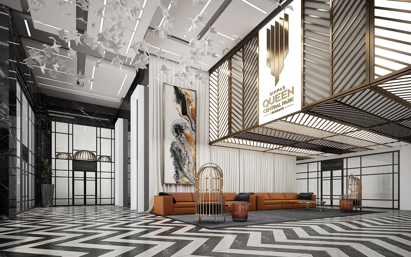 Sea view 1 Bedroom Apartments for sale in Sinpas Queen of Bomonti Sisli Istanbul