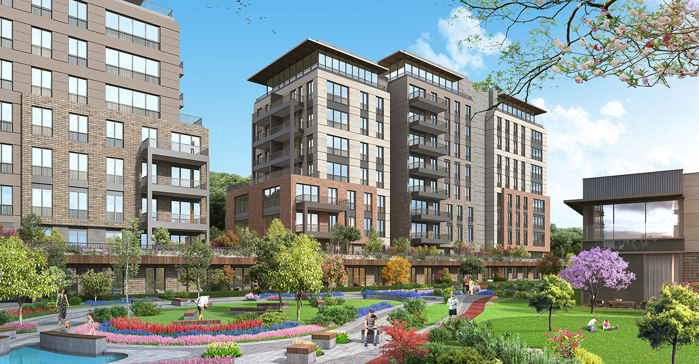 2 Bedroom Apartments for sale in Vadi istanbul residence Maslak Sariyer Suitable for Turkish Citizenship