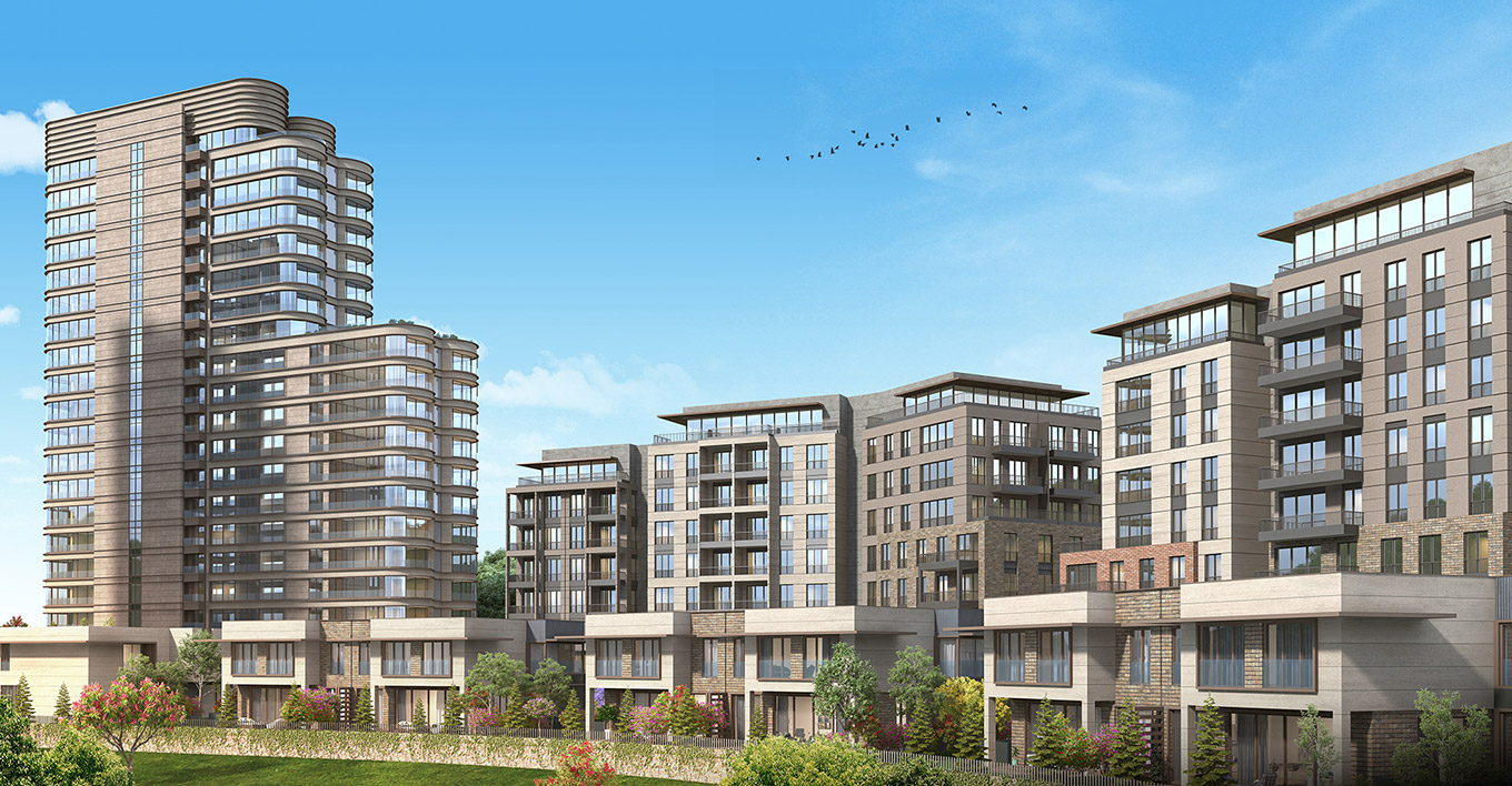 One of a kind one-Bedroom Apartments for sale in Vadi istanbul Maslak Sayiyer